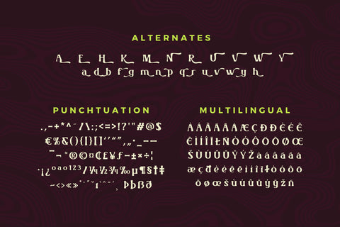 RHELAX | Groovy Retro Font Font twinletter 