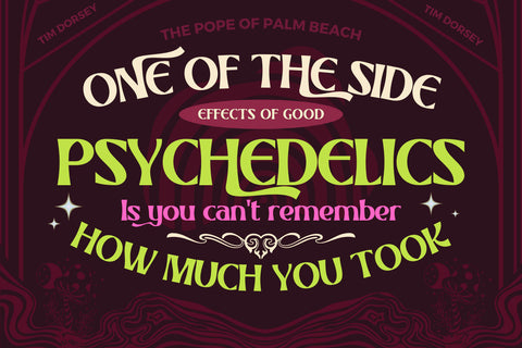 RHELAX | Groovy Retro Font Font twinletter 