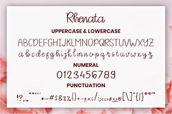 Rhenata Font Masyafi Studio 