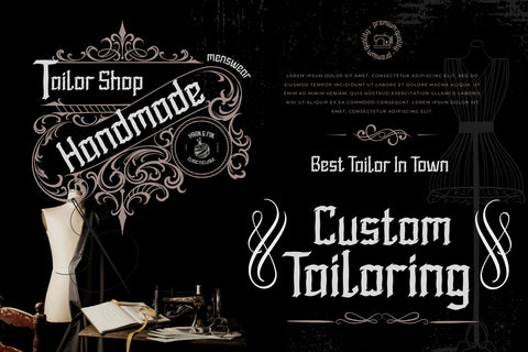 RHESON Blackletter font Font twinletter 