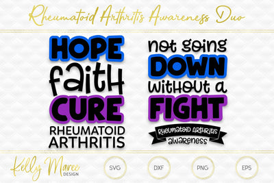 Rheumatoid Arthritis Cut File Duo Kelly Maree Design 