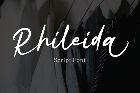 Rhileida - Script Font Font Attype studio 