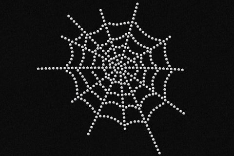 Rhinestone Spiderweb Template SVG Designed by Geeks 