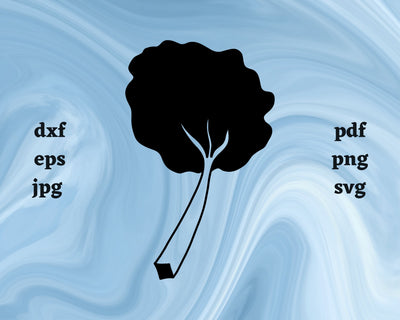 Rhubarb SVG Cut File SVG Northern Light SVG 