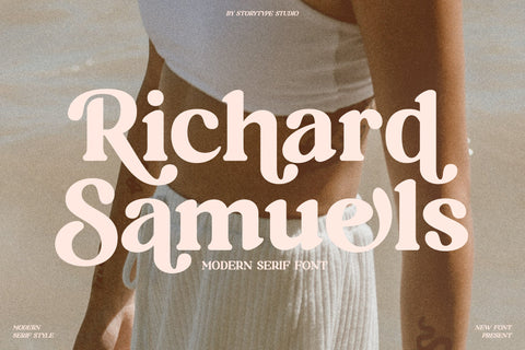 Richard Samuels Typeface Font Storytype Studio 