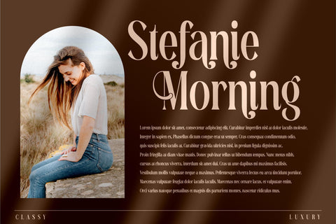 Richardo Flacky Typeface Font Storytype Studio 