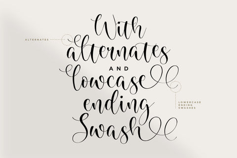 Richela is a Beautiful Lovely Modern Script Font Font Balpirick 