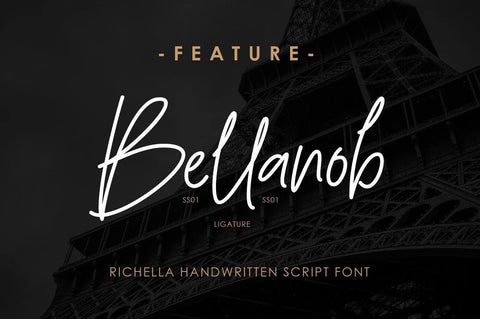 Richella Handwritten Script Font Font Balevgraph Studio 