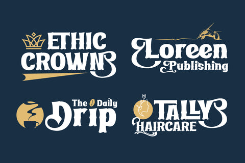 Ridasbin | Serif Classic Modernism Font twinletter 