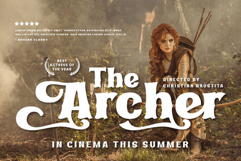 Ridasbin | Serif Classic Modernism Font twinletter 