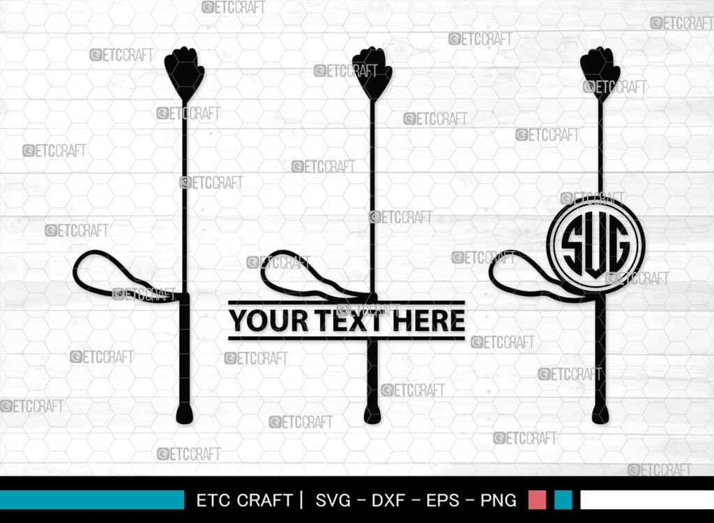 Riding Crops Monogram, Riding Crops Silhouette, Riding Crops SVG ...