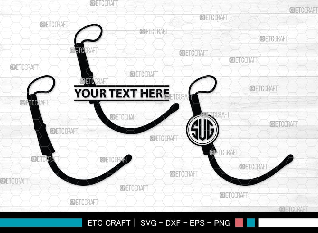 Riding Crops Monogram, Riding Crops Silhouette, Riding Crops SVG ...