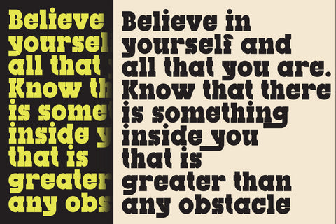 Rigrofe - Slab Serif Font Irvan Randi 