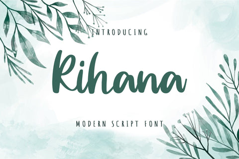 Rihana Font dapiyupi store 