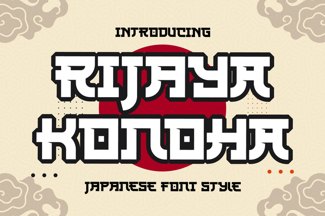 Rijaya Konoha Typeface Font Storytype Studio 
