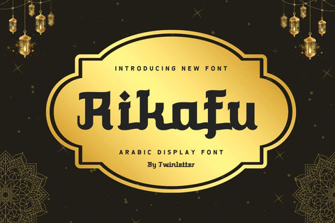 Rikafu Font twinletter 