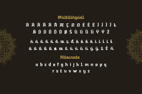 Rikafu Font twinletter 
