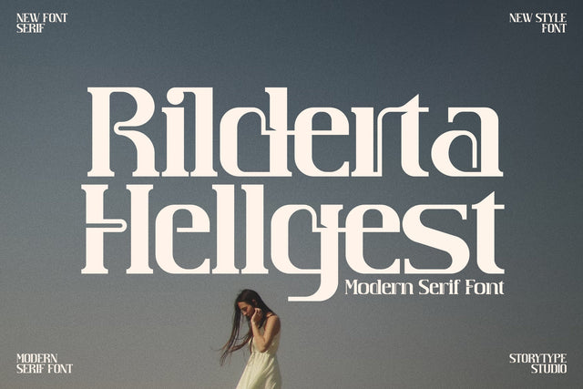 Rilderta Hellges Typeface Font Storytype Studio 