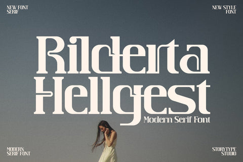 Rilderta Hellges Typeface Font Storytype Studio 