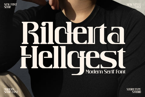 Rilderta Hellges Typeface Font Storytype Studio 