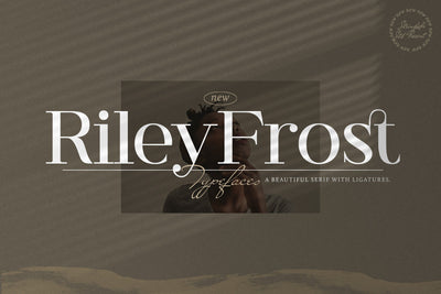 Riley Frost - Casual Serif Font Font StringLabs 