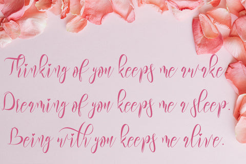 Rillilove Font Prasetya Letter 