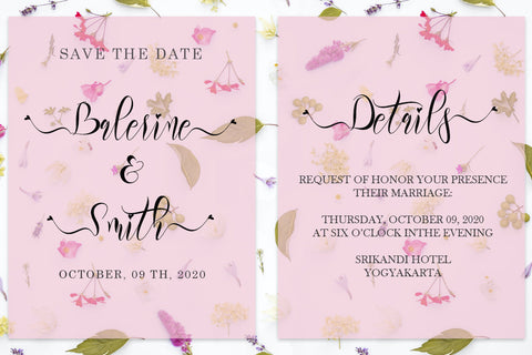 Rillilove Font Prasetya Letter 