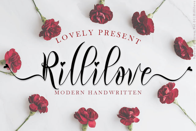 Rillilove Font Prasetya Letter 