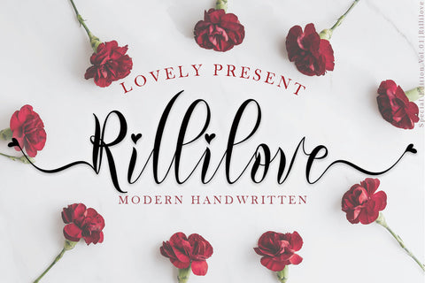 Rillilove Font Prasetya Letter 