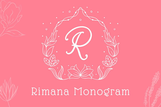 Rimana Monogram Font Attype studio 