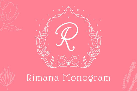 Rimana Monogram Font Attype studio 