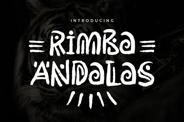 Rimba Andalas Font Arterfak Project 