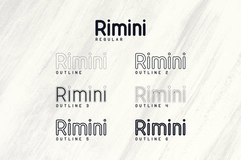 Rimini-Rounded Sans Serif font VPcreativeshop 