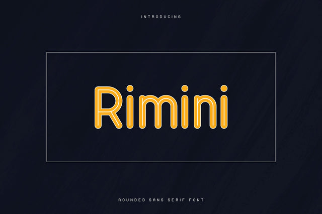 Rimini-Rounded Sans Serif font VPcreativeshop 