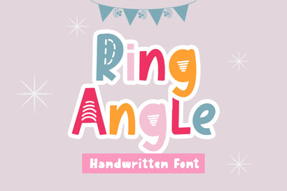 Ring Angle Font Wildan Type 
