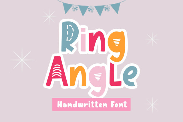 Ring Angle Font Wildan Type 