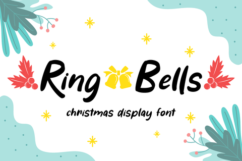 Ring Bells - Christmas Font Font Attype studio 