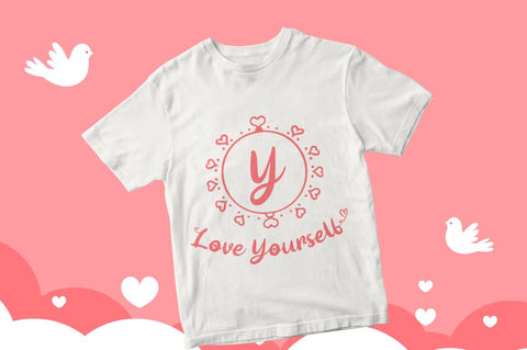 Ring Love Monogram Font Attype studio 