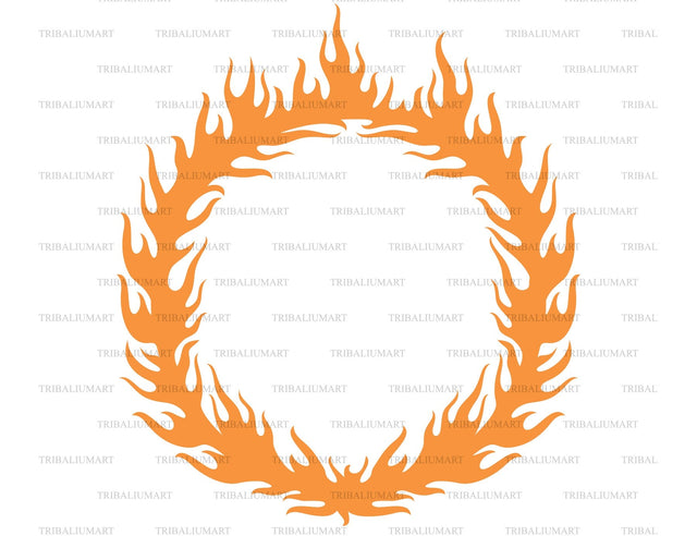 Ring Of Fire SVG TribaliumArtSF 