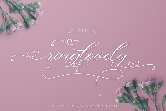 Ringlovely Font Jun Creative 