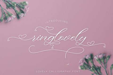 Ringlovely Font Jun Creative 