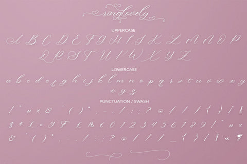 Ringlovely Font Jun Creative 