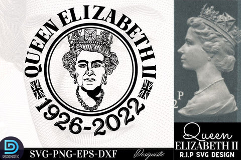 RIP Queen Elizabeth SVG Bundle, RIP Queen Elizabeth Shirt SVG DESIGNISTIC 