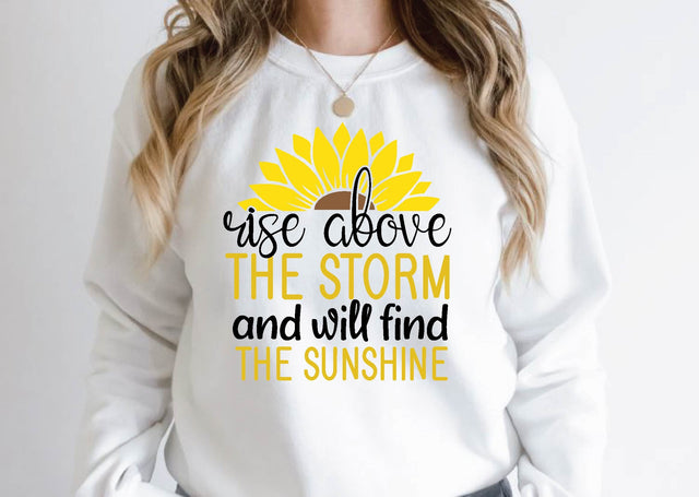 rise above the storm and will find the sunshine SVG farhad farhad 