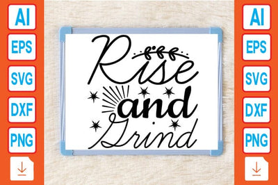 Rise and Grind SVG Craftlabsvg24 
