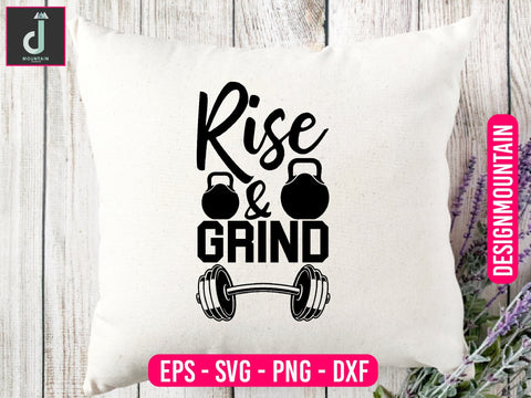 Rise and grind Svg design SVG Alihossainbd 