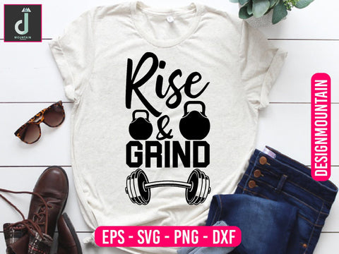Rise and grind Svg design SVG Alihossainbd 