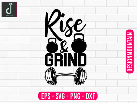 Rise and grind Svg design SVG Alihossainbd 