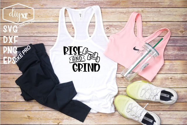 Rise and Grind SVG DIYxe Designs 