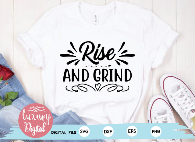 Rise and Grind SVG md faruk hossain 